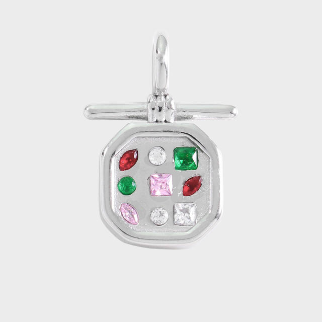 New Stainless Steel Pendants with Creative Cartoon Animal Plant Designs Multi-Themed DIY Jewelry Accessories