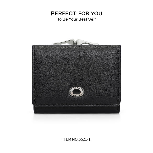 New Style Wallet Fashionable Simple Short Large Capacity Wallet