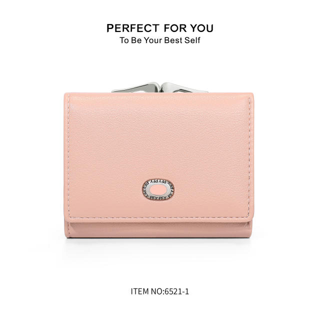 New Style Wallet Fashionable Simple Short Large Capacity Wallet