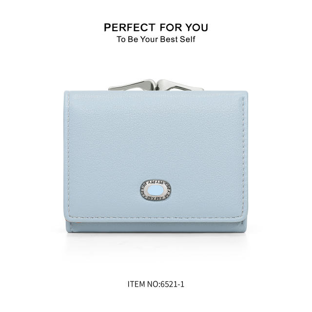 New Style Wallet Fashionable Simple Short Large Capacity Wallet