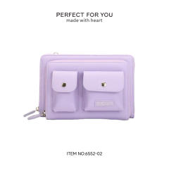 Mini Bag Simple and Stylish Large Capacity PU Square Bag Crossbody Bag