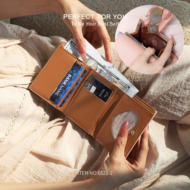 New Style Wallet Fashionable Simple Short Large Capacity Wallet