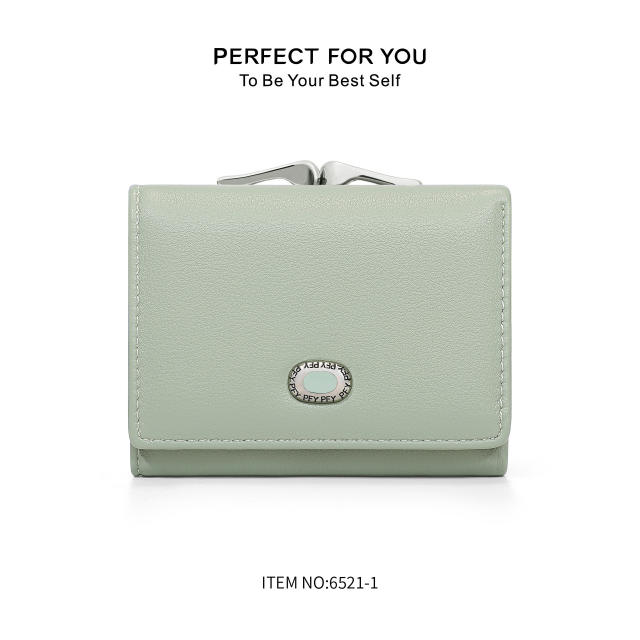 New Style Wallet Fashionable Simple Short Large Capacity Wallet