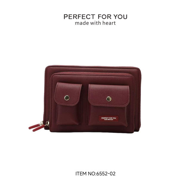 Mini Bag Simple and Stylish Large Capacity PU Square Bag Crossbody Bag