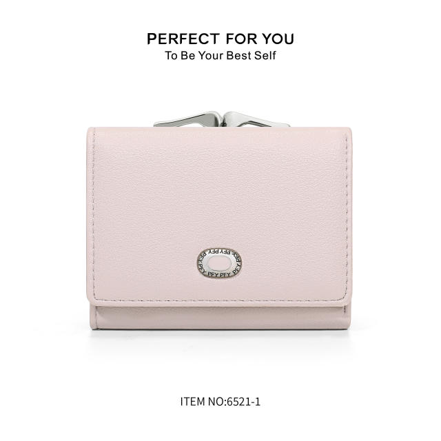 New Style Wallet Fashionable Simple Short Large Capacity Wallet