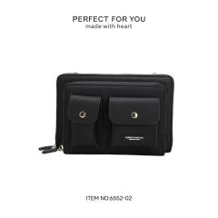 Mini Bag Simple and Stylish Large Capacity PU Square Bag Crossbody Bag