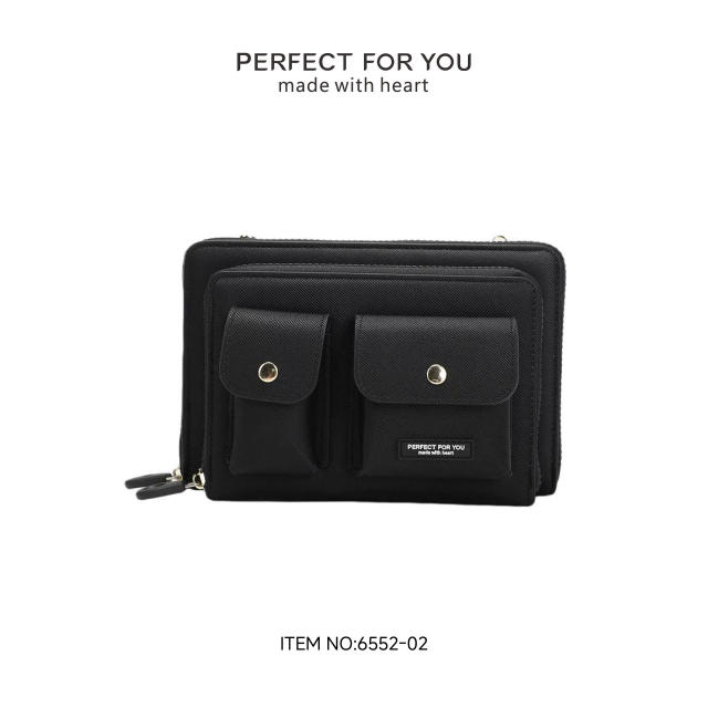 Mini Bag Simple and Stylish Large Capacity PU Square Bag Crossbody Bag