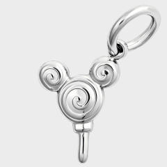 316L enamel Cute Unicorn Baking Cookie Fun Keychain stainless steel charm diy jewelry accessory