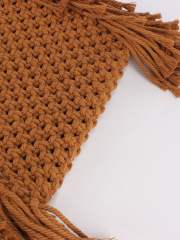 New Cotton Rope Hand-Woven Handbag for Seaside Vacation