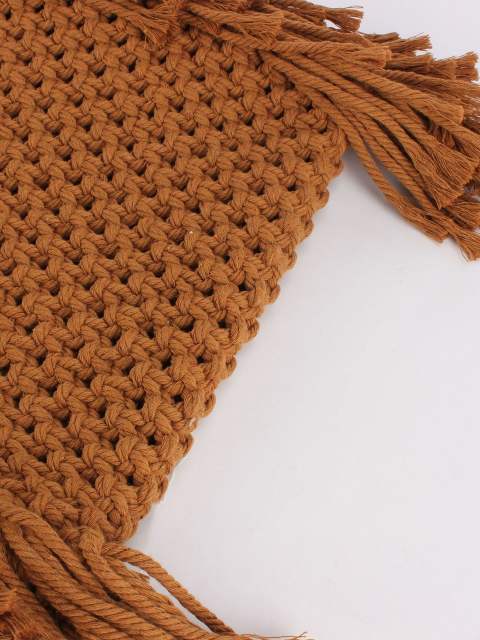 New Cotton Rope Hand-Woven Handbag for Seaside Vacation