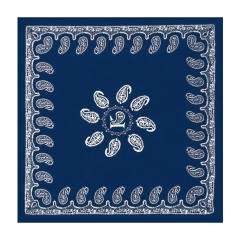 90cm classic paisley pattern square satin scarf headscarf