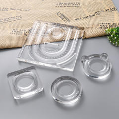 Acrylic Jewelry Display Tray Bracelet and Bead Selection Tray Jewelry Storage and Viewing Tray