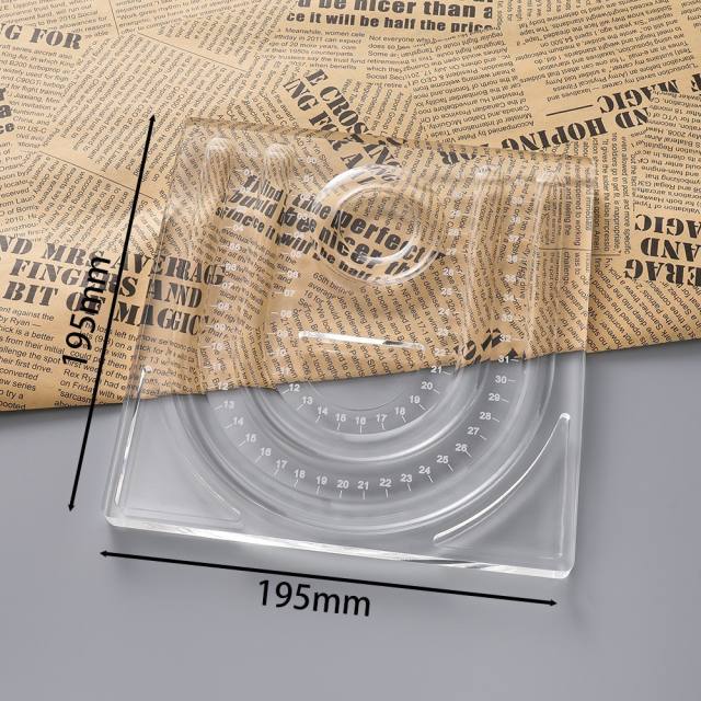 Acrylic Jewelry Display Tray Bracelet and Bead Selection Tray Jewelry Storage and Viewing Tray