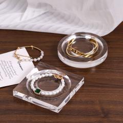 Acrylic Jewelry Display Tray Bracelet and Bead Selection Tray Jewelry Storage and Viewing Tray