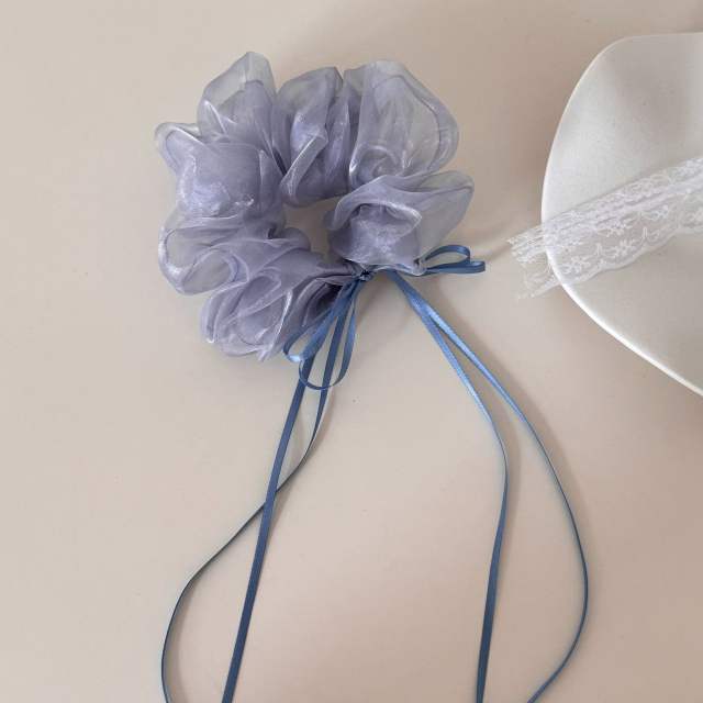 Korean fashion sweet mesh big size scrunchies