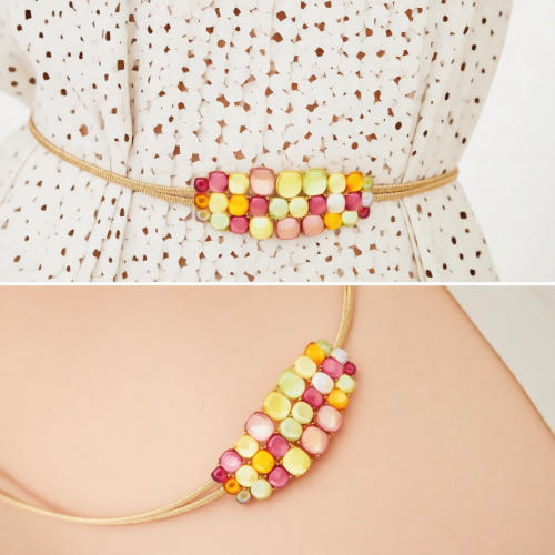 New Style Dress Accessories Waist Chain Bohemian Exaggerated Luxury Metal Belt Wholesale