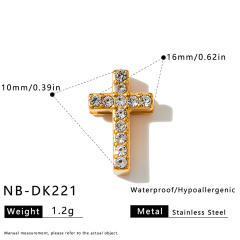 Hot sale initial letter DIY stainless steel bracelet