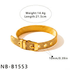 Hot sale initial letter DIY stainless steel bracelet