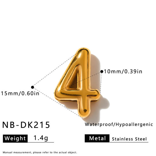 Hot sale initial letter DIY stainless steel bracelet