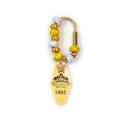 Y2K colorful bead outdoor U shape keychain bag charms