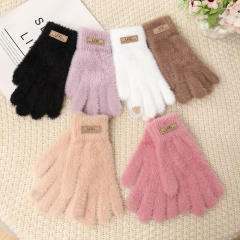 New Double-Layer Thickened Plus Velvet Winter Touch Screen Gloves