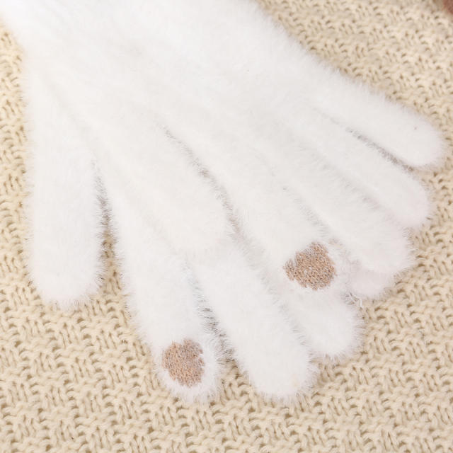 New Double-Layer Thickened Plus Velvet Winter Touch Screen Gloves