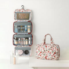 Large-Capacity Top-Handle Toiletry Bag Portable for Travel