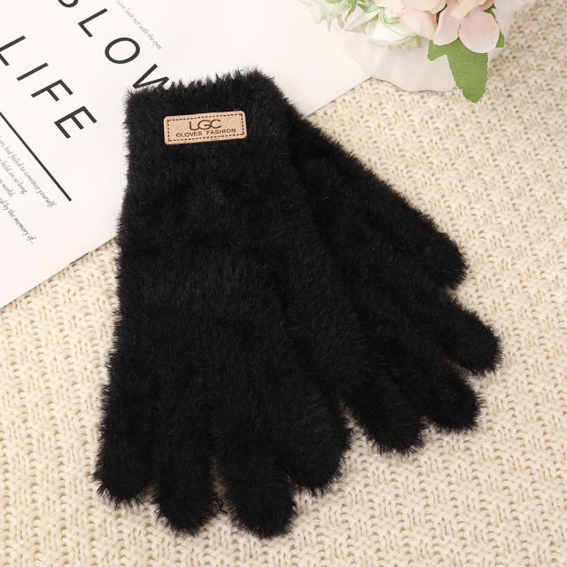 New Double-Layer Thickened Plus Velvet Winter Touch Screen Gloves