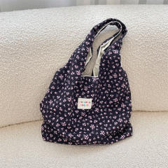 Autumn and Winter Korean Style Sweet Cartoon Bear Embossed Shoulder Bag Daily All-match Student Underarm Vest Bag for Women
