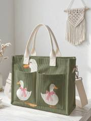 Korean fashion multi color print women handbag crossbody bag