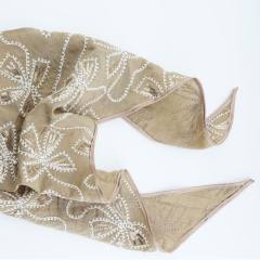 Autumn and Winter Handmade Embroidered Sequin Headscarf