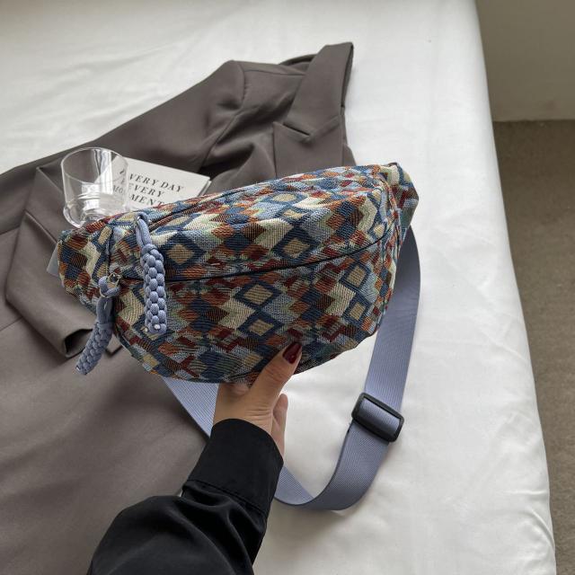 Wide Shoulder Strap Waist Bag Casual Bag
