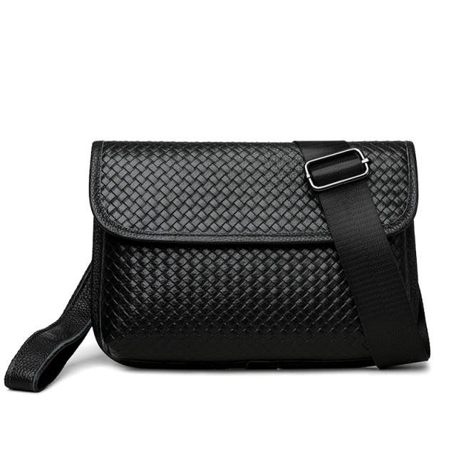 Leather Bag Men's Fashion Shoulder Bag Street Outdoor Messenger Bag
