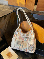 New Chinese-Style Embroidered Shoulder Bag for Women