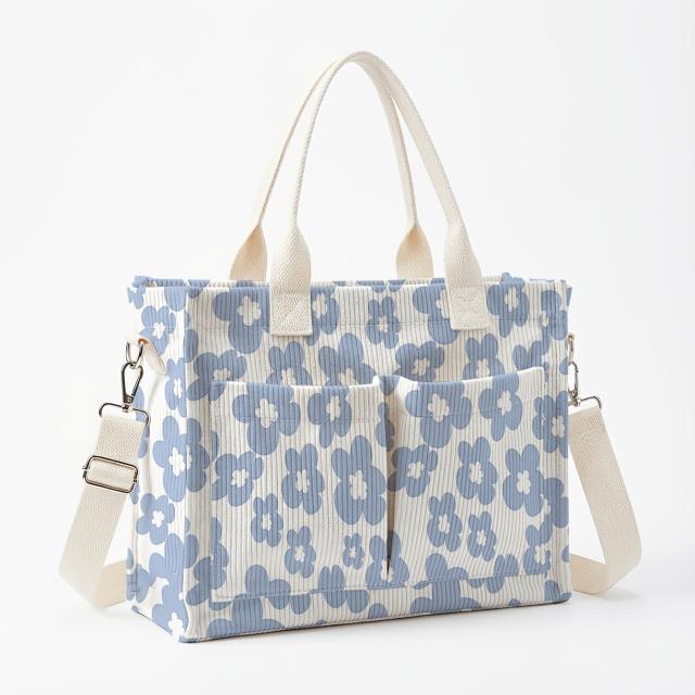 Korean fashion multi color print women handbag crossbody bag
