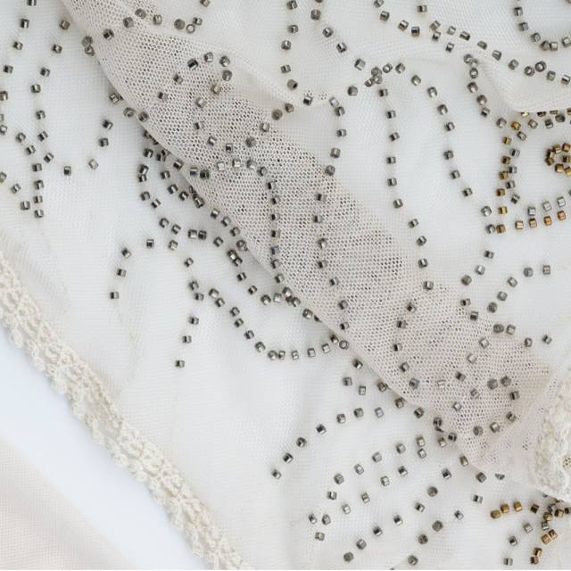 Retro Forest Style Lace Embroidered Triangle Scarf Headscarf for Women