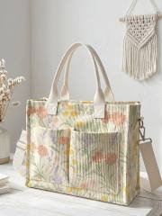 Korean fashion multi color print women handbag crossbody bag