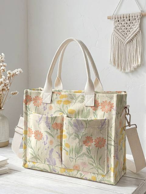 Korean fashion multi color print women handbag crossbody bag