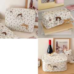 Forest style floral [brown] [three-piece set]