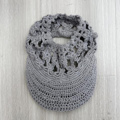 Handmade Crochet Hollow UV Protection Visor Hat for Women