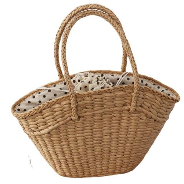 2026 New Fashion Forest-Style Straw Woven Bag Women's Handbag Beach Bag