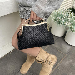 Fashion Woven Bag for Women Ladies' Single Shoulder Crossbody Bag