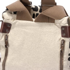 All-match Backpack Pattern Casual Canvas Backpack