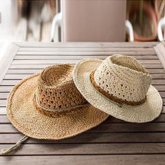Straw Hat for Men Sun Protection Spring Summer Travel Sun Hat