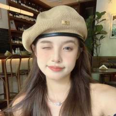 Metal Standard Beret Women's Spring Summer Breathable Cap beret