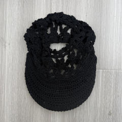 Handmade Crochet Hollow UV Protection Visor Hat for Women
