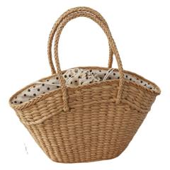 2026 New Fashion Forest-Style Straw Woven Bag Women's Handbag Beach Bag