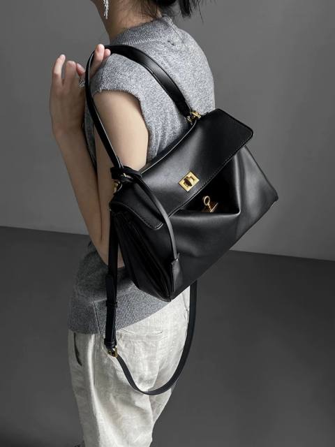 Large Capacity Bag Women's Early Autumn Black Crossbody Bag Shoulder Bag Tote Bag