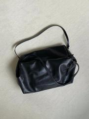 Adjustable double shoulder strap soft leather crossbody bag