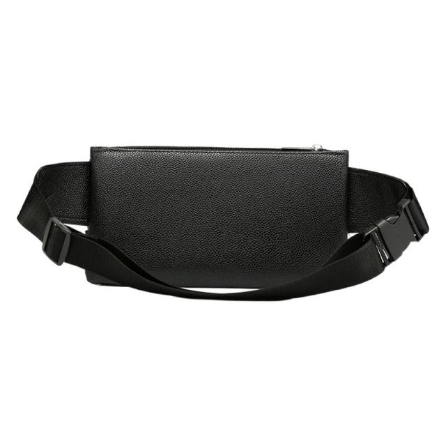 Leather Bag Classic Men's Crossbody Bag Waist Bag Multi-Layer Shoulder Bag Pu Leather Chest Bag